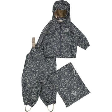 Wheat Outerwear Rainwear Charlie Rainwear 1069 ink maritime