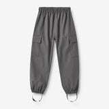 Wheat Outerwear Rainwear Groa Trousers Trousers 9619 dark charcoal