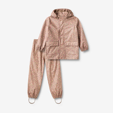 Wheat Outerwear Rainwear Ola Set Set 9674 portabella flowers