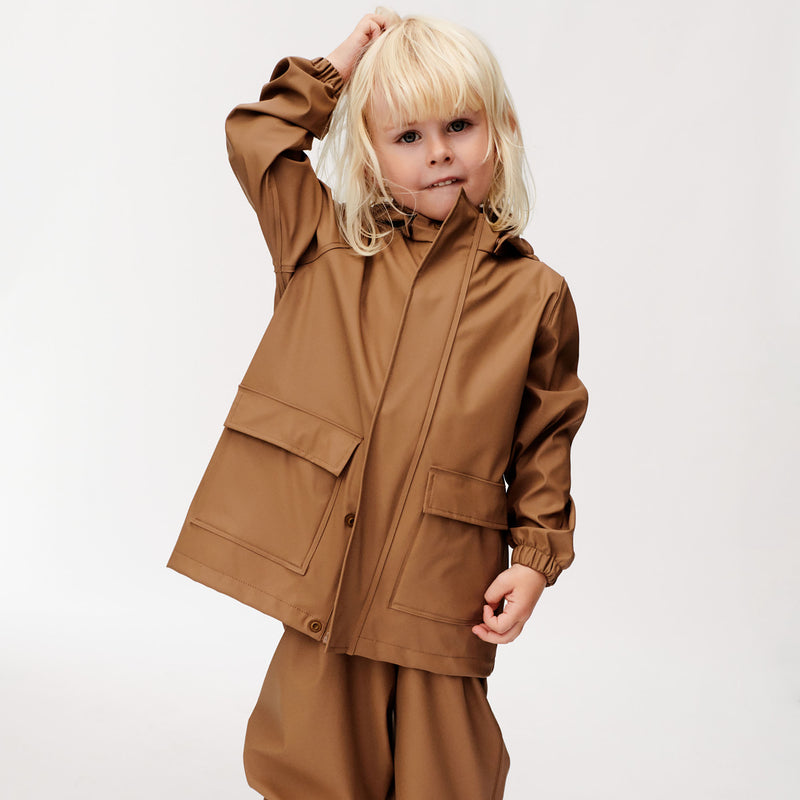 Wheat Outerwear Rainwear Ollo jacket Jacket 3002 hazel