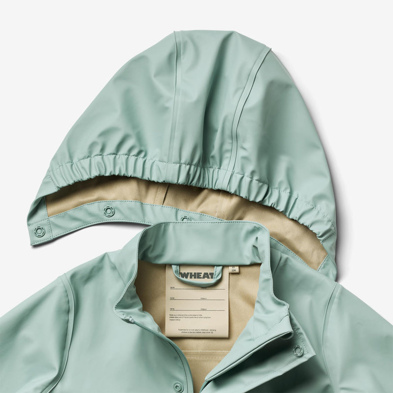 Wheat Outerwear Rainwear Ollo jacket Jacket 9519 aquamarin