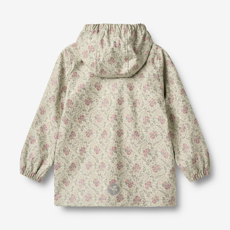 Wheat Outerwear Rainwear Ollo jacket Jacket 9539 slightly green flowers