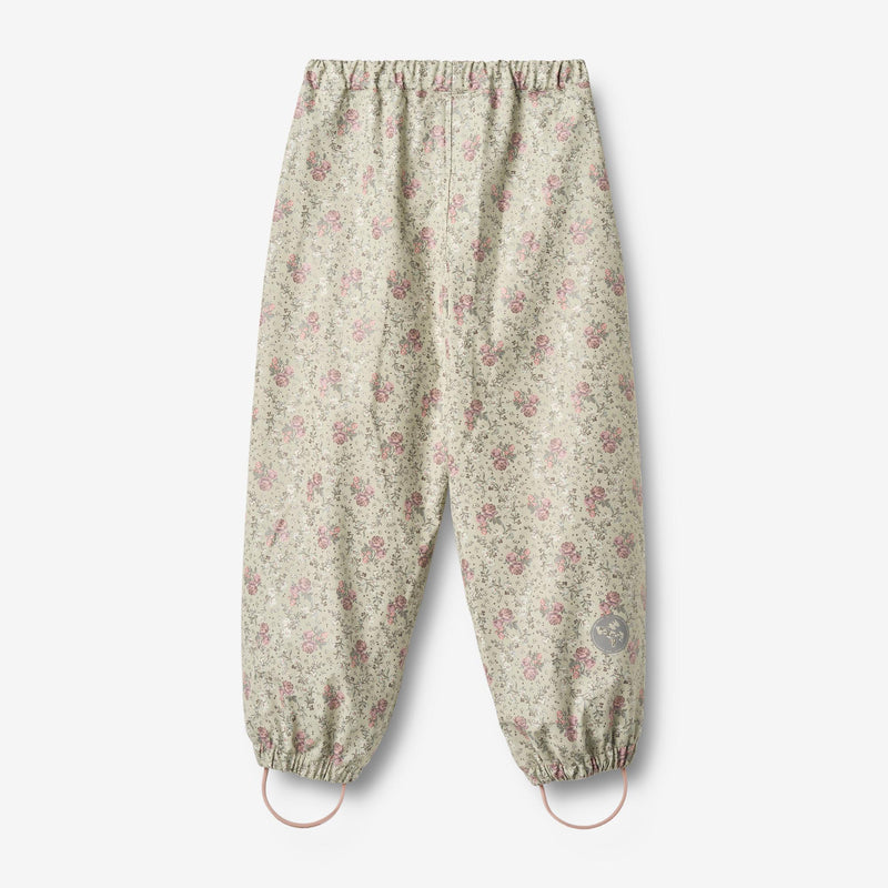 Wheat Outerwear Rainwear Olo Trousers Trousers 9539 slightly green flowers