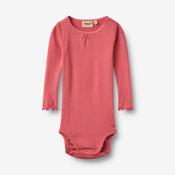 Wheat Main Rib Body L/S Lotta Body 1037 raspberry