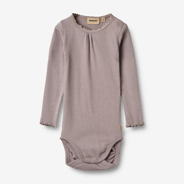 Wheat Main Rib Body L/S Lotta Body 9531 dusty purple