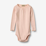Wheat Main Rib Body L/S Lotta Underwear/Bodies 2400 powder