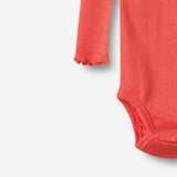 Wheat Main Rib Body L/S Lotta Underwear/Bodies 1123 candy red