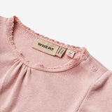 Wheat Main Rib Body L/S Lotta Underwear/Bodies 1188 rose frost