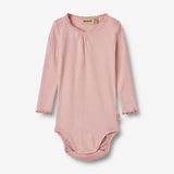 Wheat Main Rib Body L/S Lotta Underwear/Bodies 1188 rose frost
