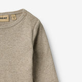 Wheat Main Rib Body L/S Spencer Underwear/Bodies 0072 gravel melange