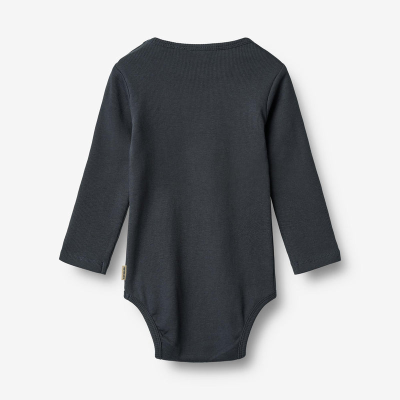 Wheat Main Rib Body L/S Spencer Underwear/Bodies 1432 navy