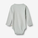 Wheat Main Rib Body L/S Spencer Underwear/Bodies 1560 soft blue