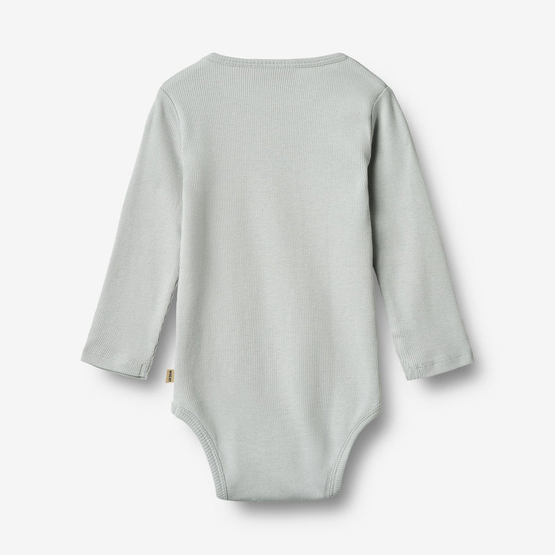Wheat Main Rib Body L/S Spencer Underwear/Bodies 1560 soft blue