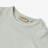 Wheat Main Rib Body L/S Spencer Underwear/Bodies 9436 rainy sky