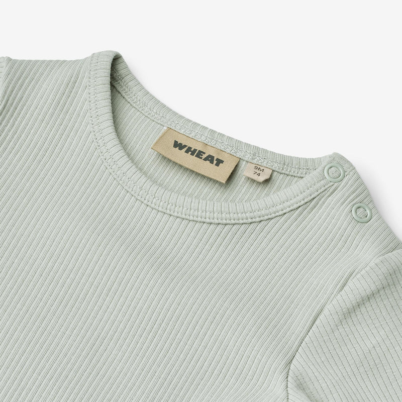 Wheat Main Rib Body L/S Spencer Underwear/Bodies 9436 rainy sky