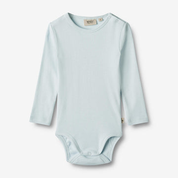 Wheat Main Rib Body L/S Spencer Underwear/Bodies 4030 light blue