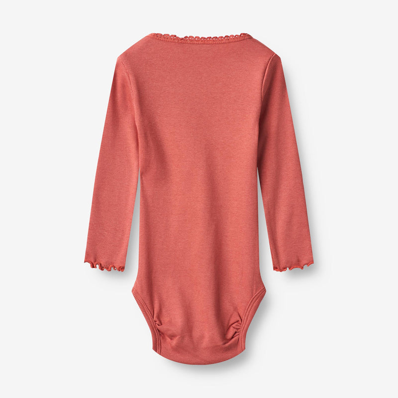 Wheat Main Rib Body Lotta | Baby Underwear/Bodies 2020 faded rose