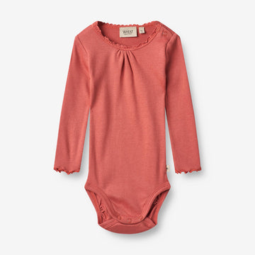 Wheat Main Rib Body Lotta | Baby Underwear/Bodies 2020 faded rose