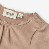 Wheat Main Rib Body Lotta | Baby Underwear/Bodies 3006 soft brown