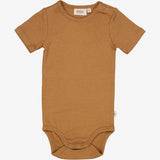 Wheat Main Rib Body Plain SS Underwear/Bodies 5073 caramel