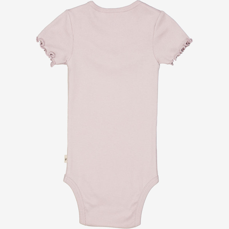 Wheat Main Rib Body Ruffle SS Underwear/Bodies 1354 soft lilac