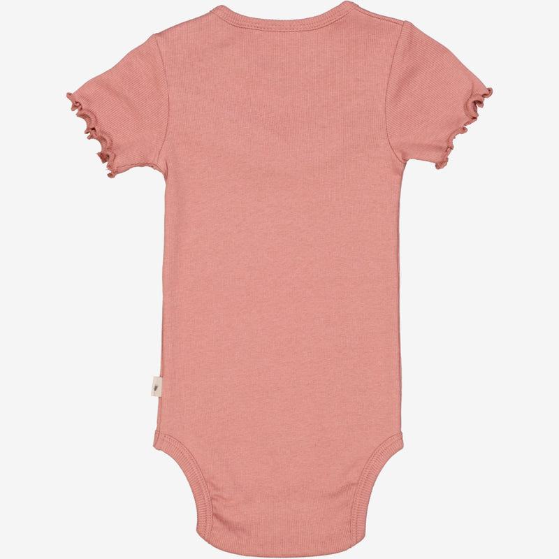 Wheat Main Rib Body Ruffle SS Underwear/Bodies 2021 old rose