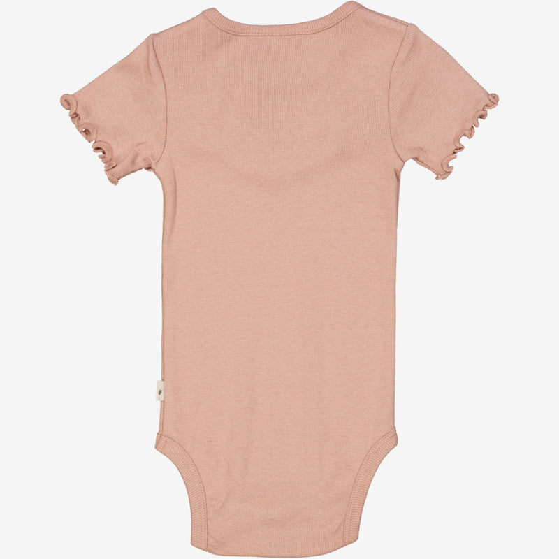 Wheat Main Rib Body Ruffle SS Underwear/Bodies 2031 rose dawn