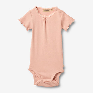 Wheat Main Rib Body S/S Edna Body 9658 rose cloud