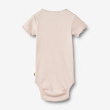 Wheat Main Rib Body S/S Edna | Baby Underwear/Bodies 2596 soft rose 