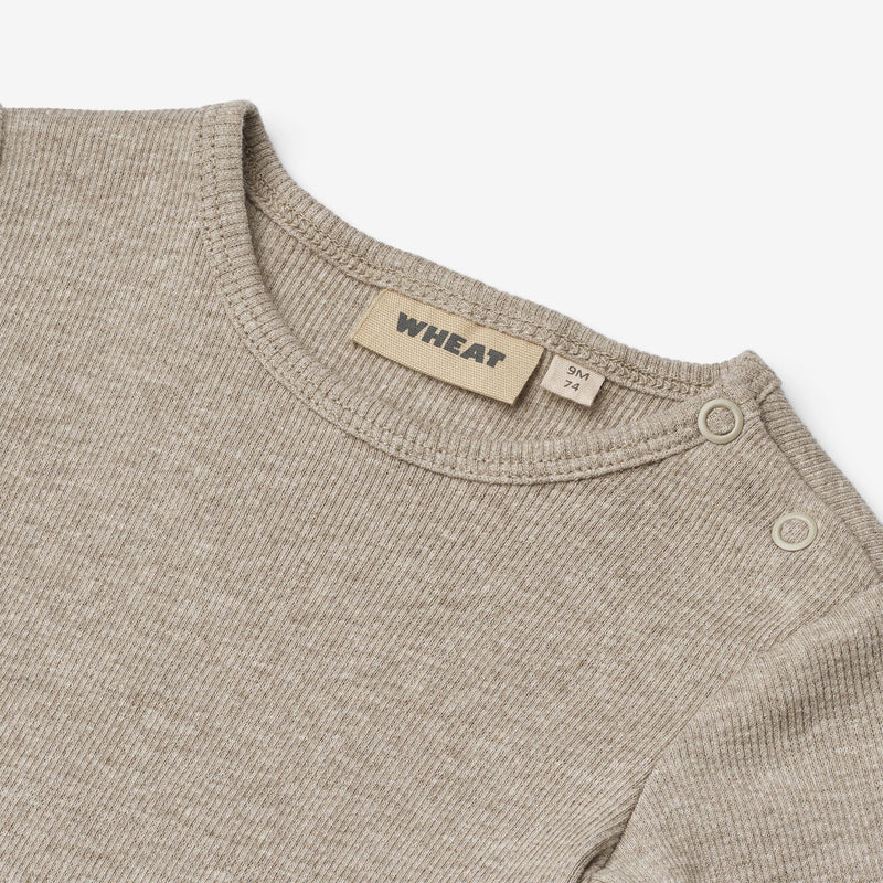Wheat Main Rib Body S/S Timo Body 0072 gravel melange