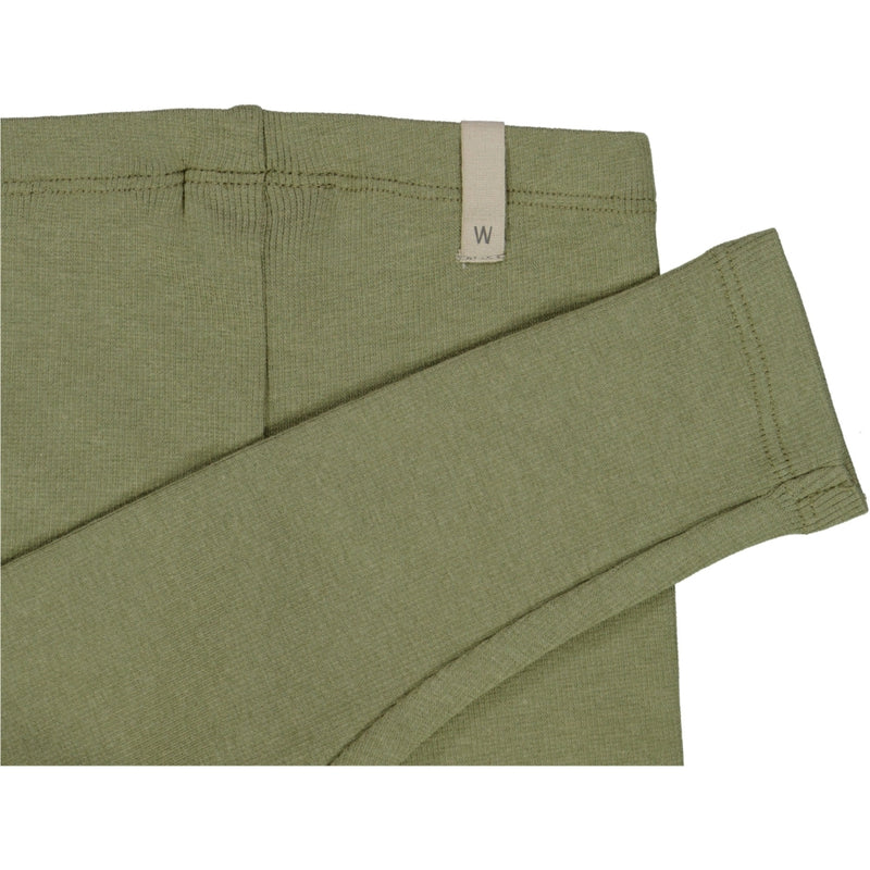 Wheat Rib Leggings Leggings 4122 sage