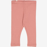 Wheat Main Rib Leggings | Baby Leggings 2021 old rose