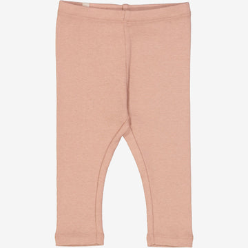 Wheat Main Rib Leggings | Baby Leggings 2031 rose dawn