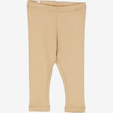 Wheat Main Rib Leggings | Baby Leggings 3308 latte