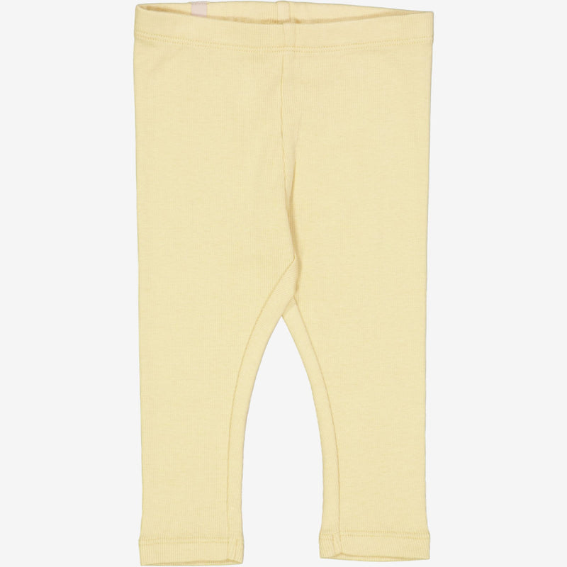 Wheat Rib Leggings | Baby Leggings 5106 yellow dream