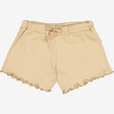 Wheat Main Rib Shorts Gertrud Shorts 3308 latte
