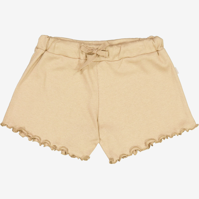 Wheat Main Rib Shorts Gertrud Shorts 3308 latte