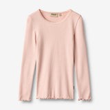 Wheat Main Rib T-Shirt L/S Reese T-Shirt 2317 dim rose