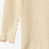 Wheat Main Rib T-Shirt L/S Reese T-Shirt 9631 barely apricot