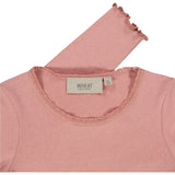 Wheat Main Rib T-Shirt Lace LS Jersey Tops and T-Shirts 2024 rosie