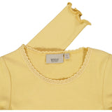 Wheat Rib T-Shirt Lace LS Jersey Tops and T-Shirts 5083 sahara sun