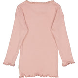 Wheat Rib T-Shirt Lace LS Jersey Tops and T-Shirts 2270 misty rose