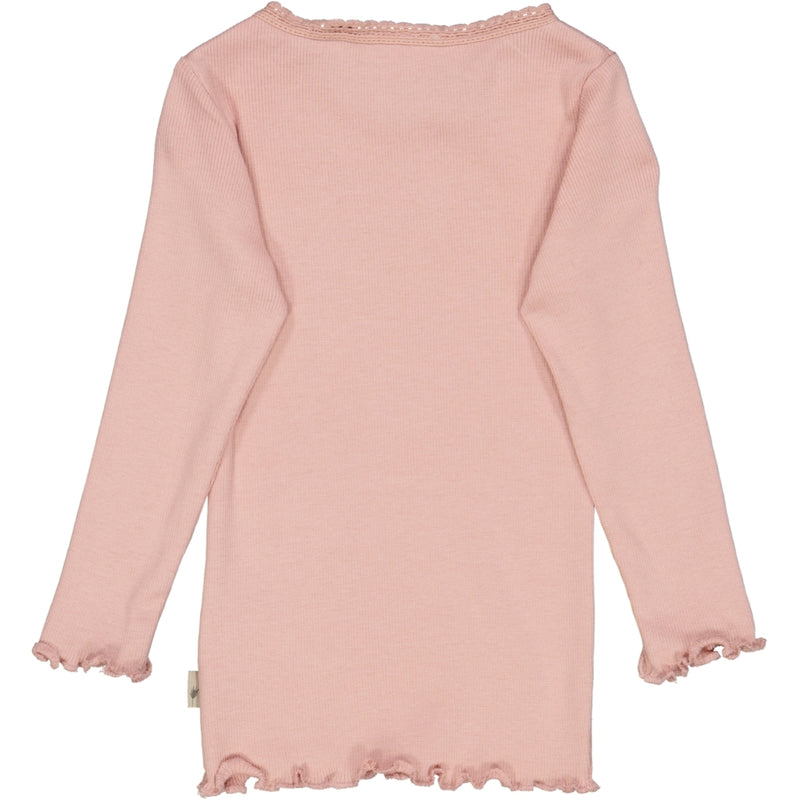 Wheat Main Rib T-Shirt Lace LS Jersey Tops and T-Shirts 2270 misty rose