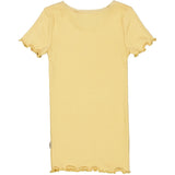 Wheat Rib T-Shirt Lace SS Jersey Tops and T-Shirts 5083 sahara sun