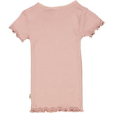 Wheat Main Rib T-Shirt Lace SS Jersey Tops and T-Shirts 2270 misty rose