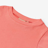 Wheat Main Rib T-Shirt S/S Irene Jersey Tops and T-Shirts 2216 light coral