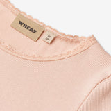 Wheat Main Rib T-shirt L/S Reese Jersey Tops and T-Shirts 2400 powder