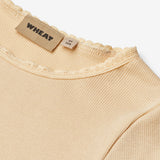 Wheat Main Rib T-Shirt L/S Reese T-Shirt 9430 macadamia