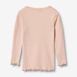 Wheat Main Rib T-Shirt L/S Reese T-Shirt 2400 powder