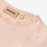 Wheat Main Rib T-Shirt L/S Reese T-Shirt 2400 powder